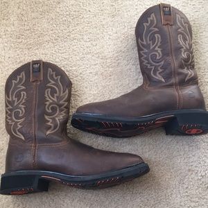 Double H steel toed work boots